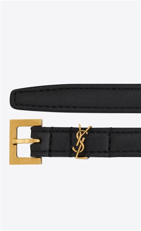 ysl cassandre belt|CASSANDRE BELT IN SMOOTH LEATHER .